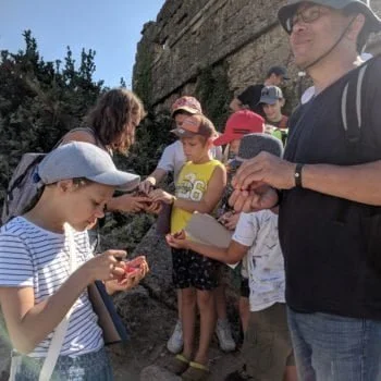 Дети на экскурсии