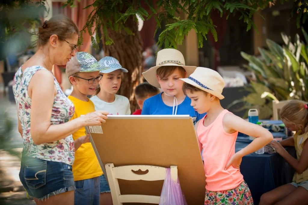 Занятия в весеннем лагере
